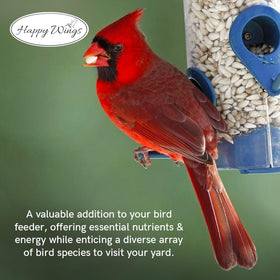 Happy Wings two-pack packaging keeps birds fed all year