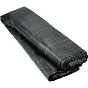 Happybuy garden weed-control fabric keeps beds tidy and plant-friendly