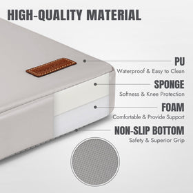 HappyPicnic 17x10 inch kneeling pad provides ample workspace