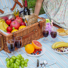 HappyPicnic extra picnic blanket expands seating options for chilly evenings