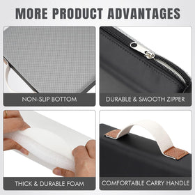 HappyPicnic durable foam kneeling pad resists compression over time