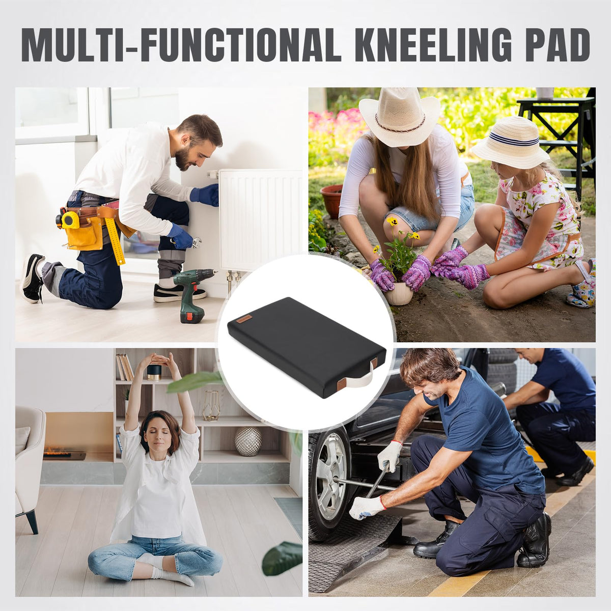 HappyPicnic kneeling pad lightweight design for portable comfort