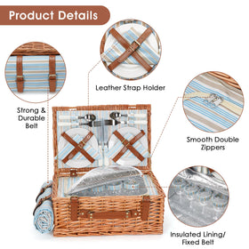 HappyPicnic PS wine glasses add elegance to al fresco dining