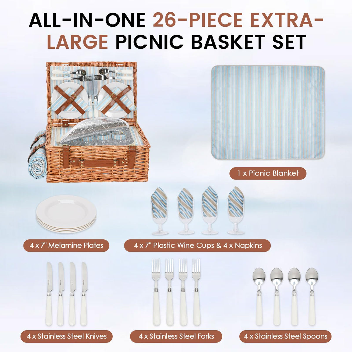 HappyPicnic waterproof blanket provides a dry, comfortable surface on damp grass