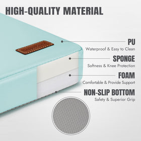 HappyPicnic waterproof-removable-cover kneeler simplifies cleaning after messy projects.
