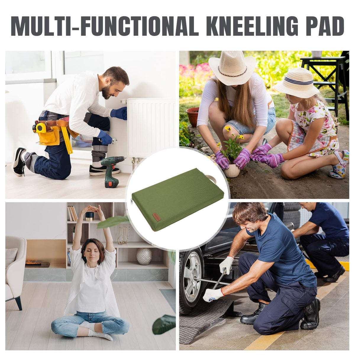 HappyPicnic wide kneeling pad ideal for extended sessions