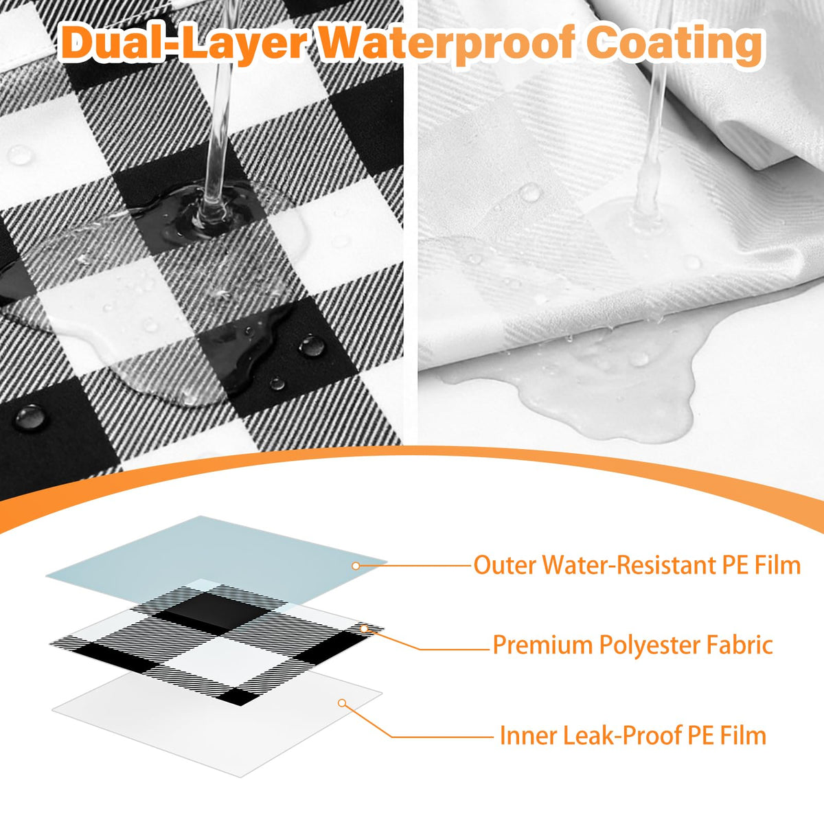 HappyTrends easy-clean fabric can be wiped down or machine washed.
