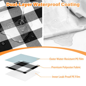 HappyTrends easy-clean fabric can be wiped down or machine washed.