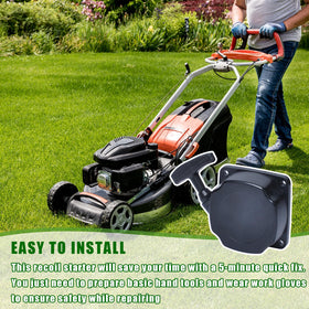 HAQQI 63022 recoil uses durable nylon rope for lasting use.