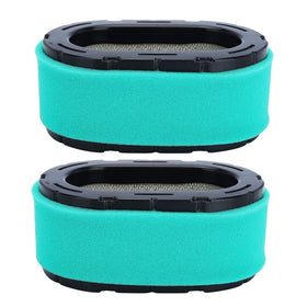 Harbot air filter close-up for Kohler engine with precise pleats for filtration.