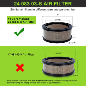 Harbot 24-083-05-S pre-filter close-up for Kohler compatibility and longer filter life.