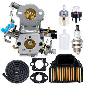 Harbot 455 Rancher carburetor kit boosts fuel delivery for Husqvarna saw