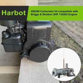 Harbot 498298 carburetor side view highlights compact design for installation