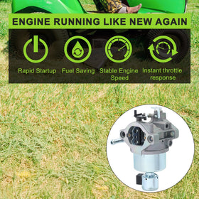 Harbot 594605 carburetor fits Briggs & Stratton engines for wider mower compatibility