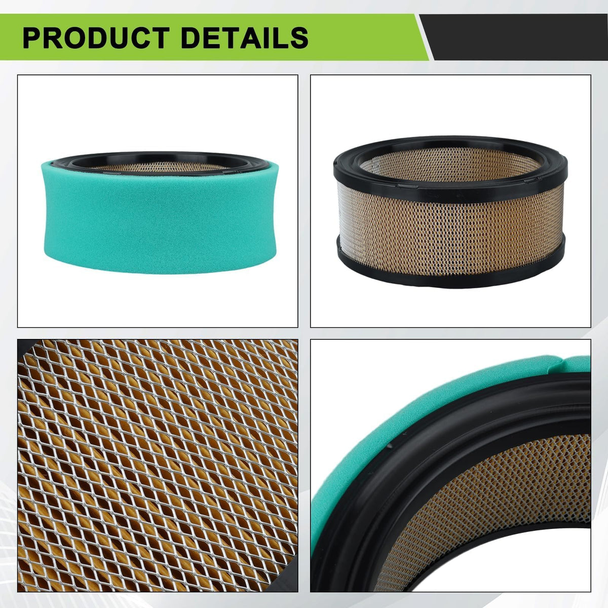 Harbot air and fuel filter pack for quick replacement and convenience.