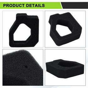 Harbot air filter for rototiller use maintains engine longevity