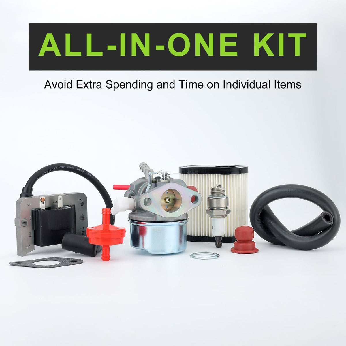 Harbot air filter included for better engine airflow