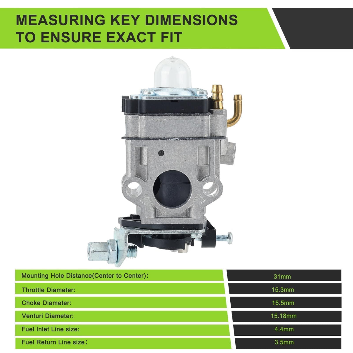 Harbot all-in-one kit saves time and extra parts.