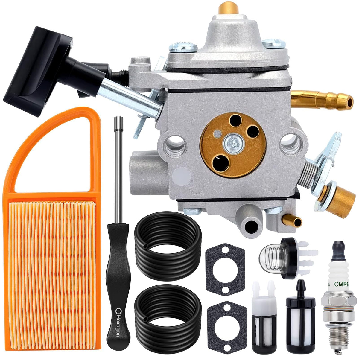 Harbot BR600 carburetor assembly for easy maintenance