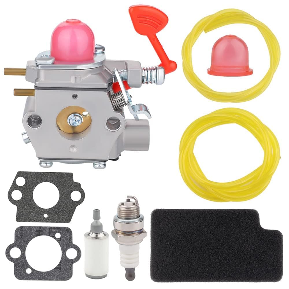 Harbot BVM200VS carburetor front view with durable brass components for reliable starts.