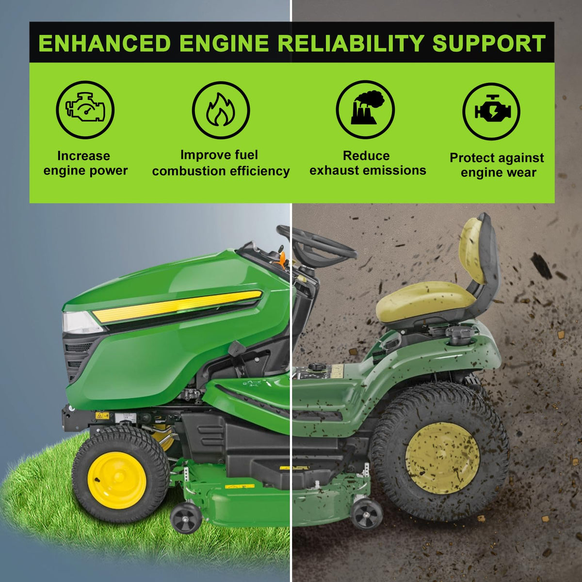 Engine airflow concept suggesting smoother operation and potential performance