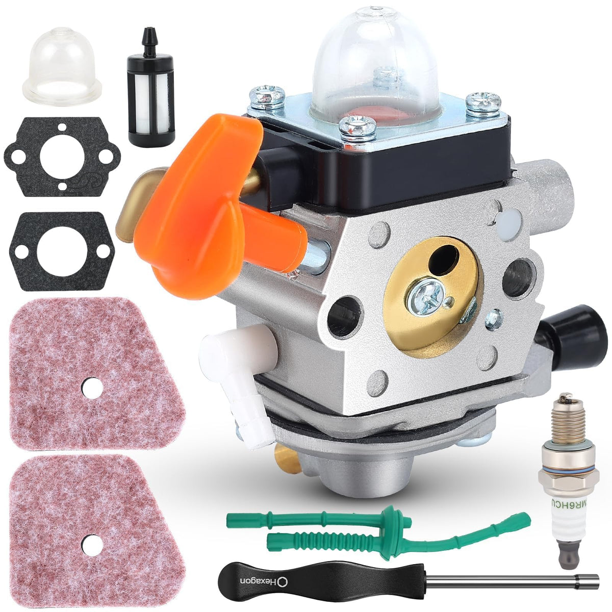 Harbot FS90R carburetor packaged for easy replacement.