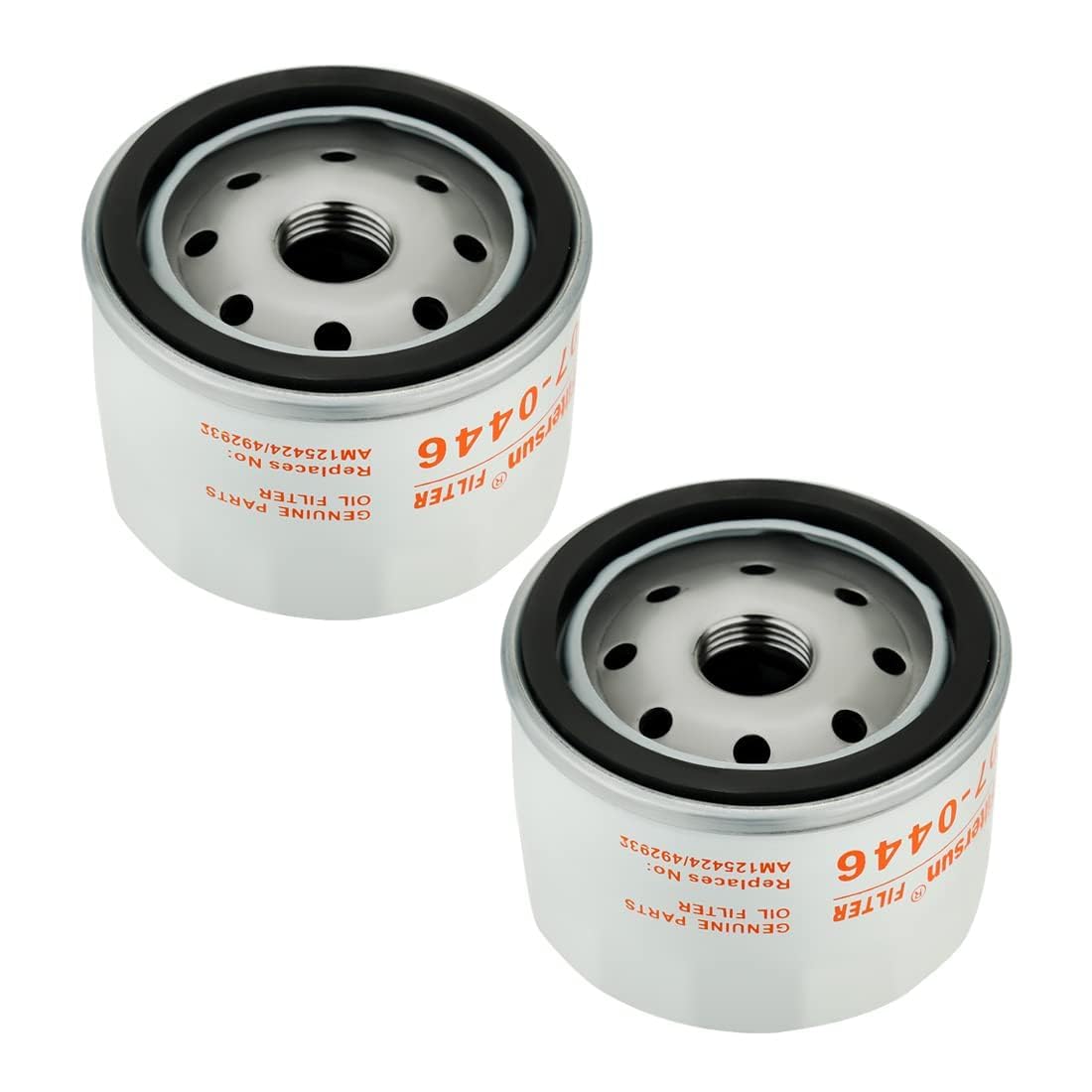 Harbot oil filter pack for Briggs & Stratton with two filters, ready for installation