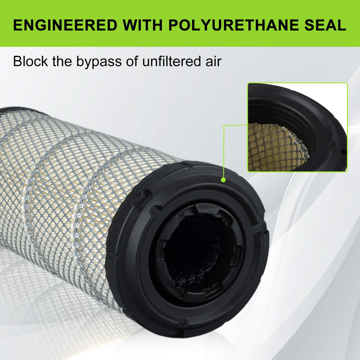 Harbot outer filter demonstrates dust filtration with low airflow restriction