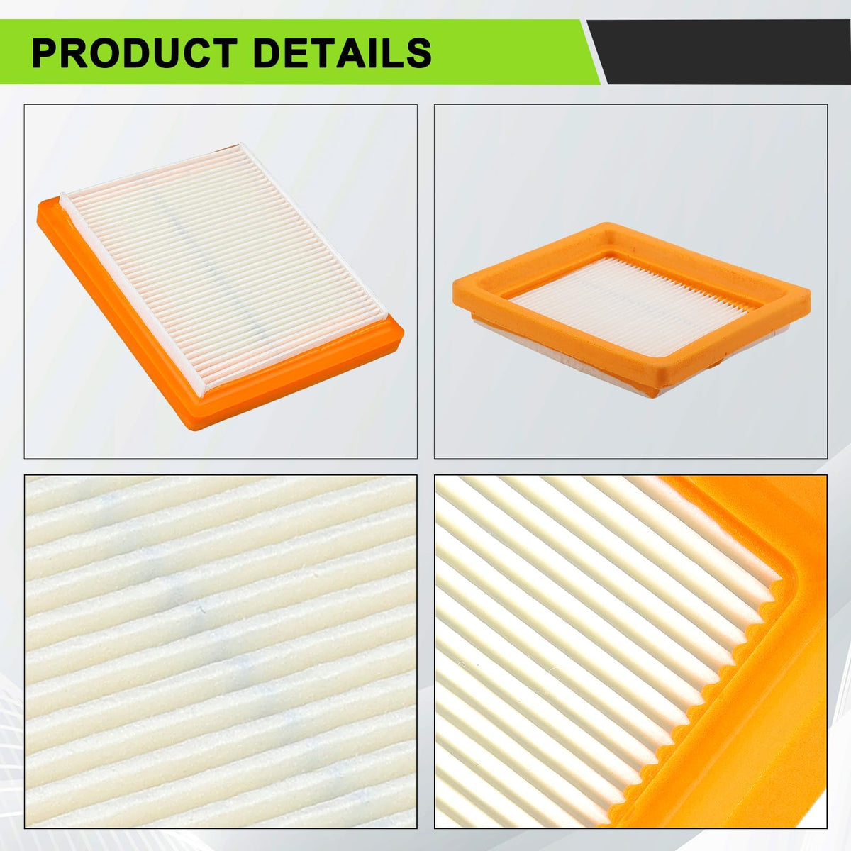 Harbot pack of three air filters for maintenance