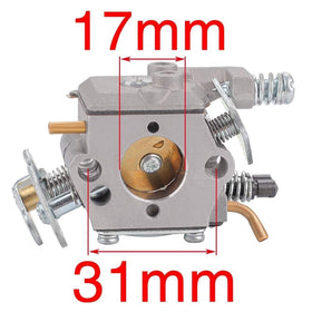 Harbot poulan carburetor compatible with C1Q-W8/W14 improves reliable starting and throttle response