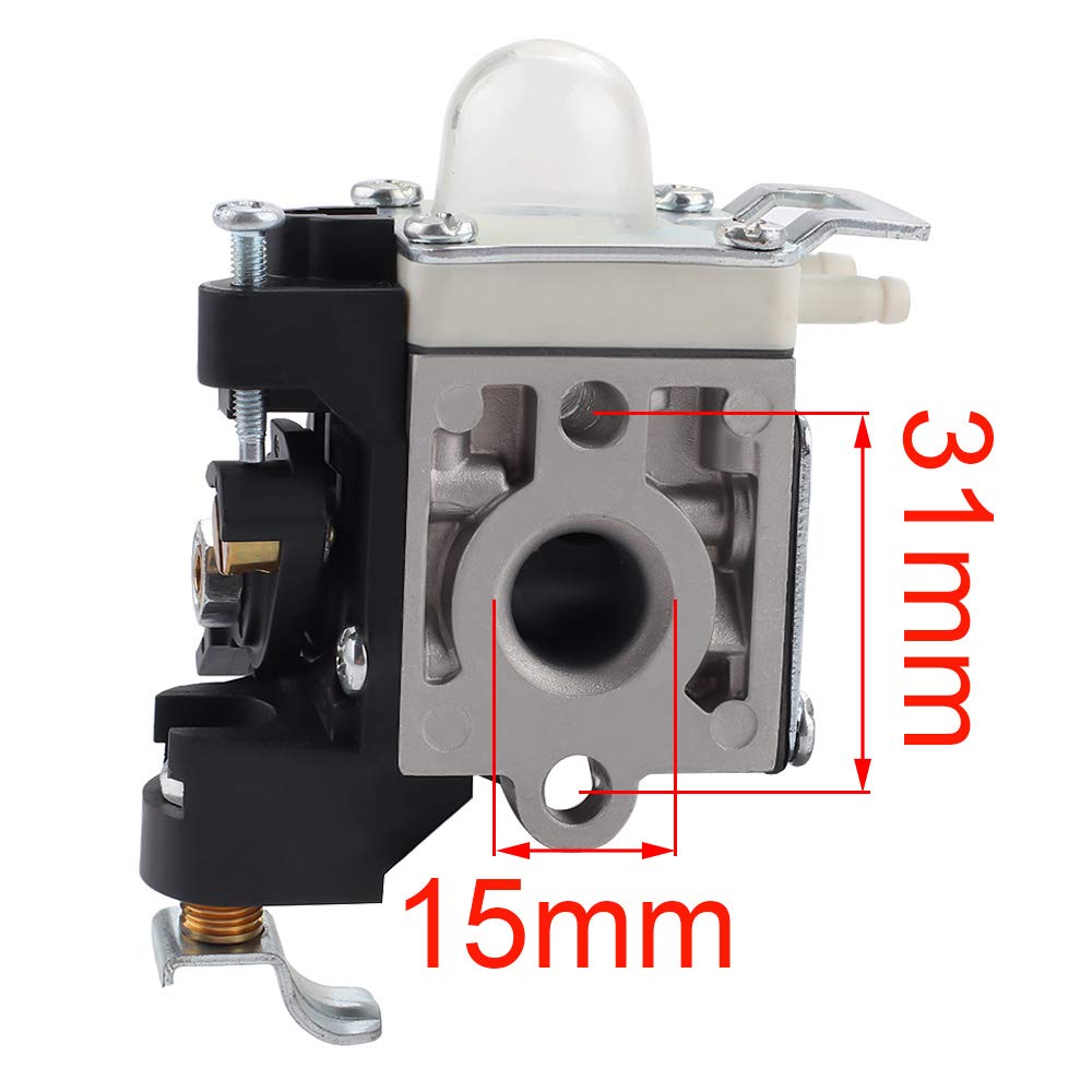 Harbot primer bulb for quick priming and easier startups.
