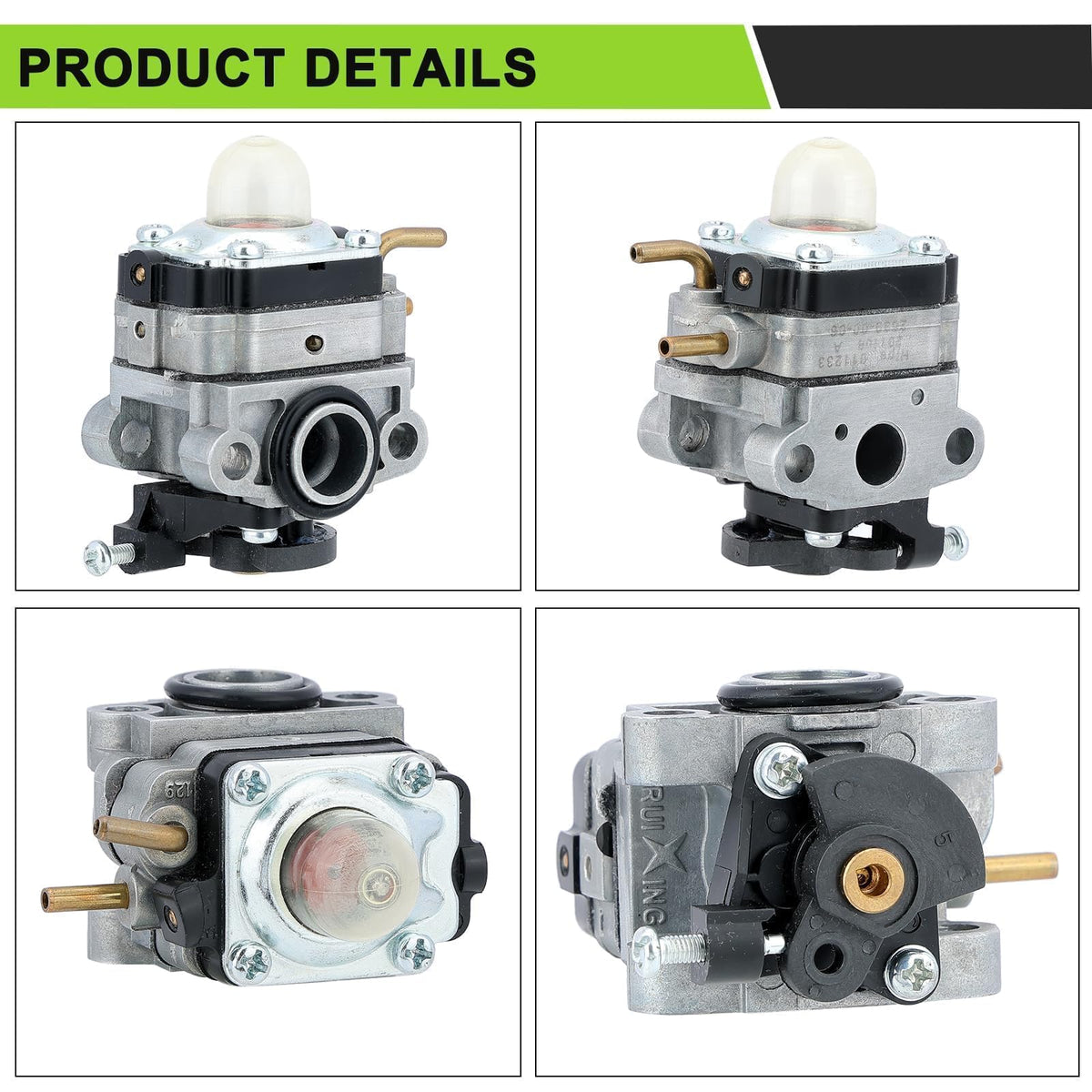 Harbot RY253SS fuel line for steady fuel delivery