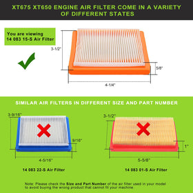 Harbot toro 20371 20370 air filter for Toro mowers