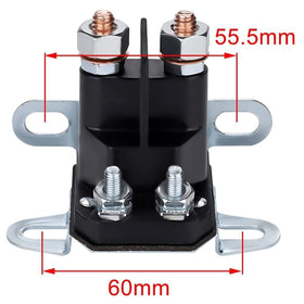 Harbot universal starter solenoid 12V 4-pole detailed-contacts shows wiring layout clearly
