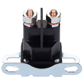 Harbot universal starter solenoid 12V 4-pole side view highlights four-terminal design for compatibility