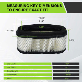 Harbot X320 maintenance kit dimensions label for proper fit