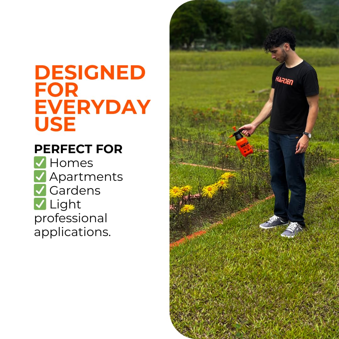 Harden multi-purpose sprayer ideal for garden care and cleaning tasks.