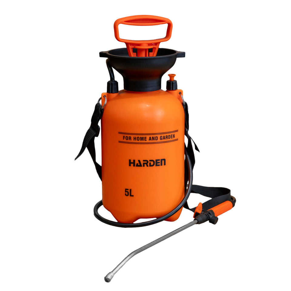 Harden pump sprayer with ergonomic handle for comfortable extended use