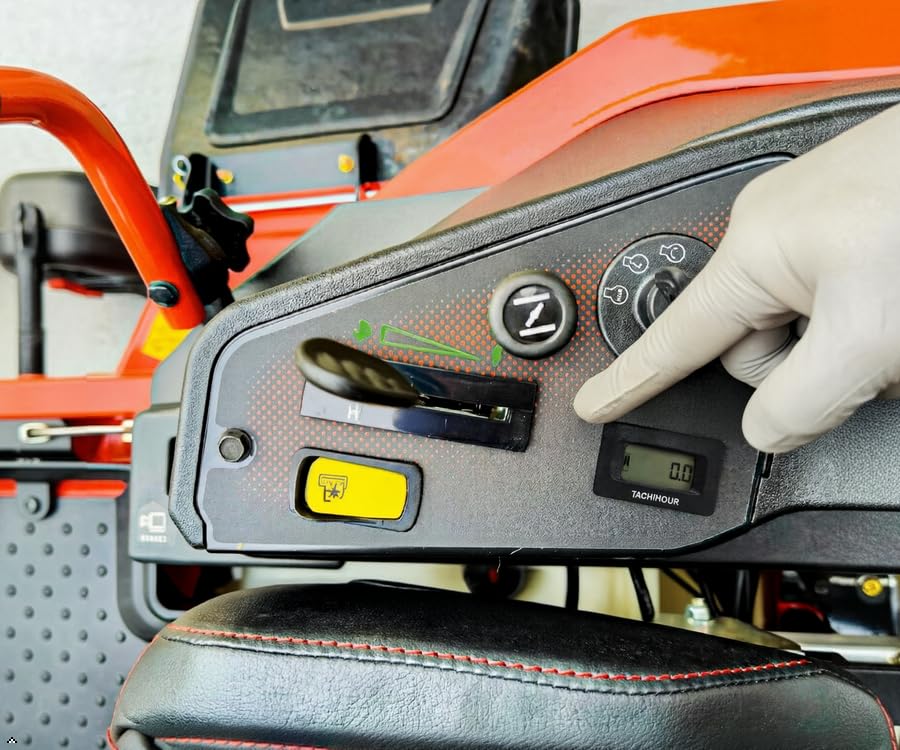 Hardline hour meter compatible with Toro, MTD, Cub Cadet for OEM fit.