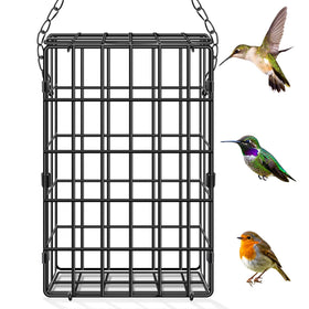 Harhana nest material holder on a tree branch with secure hanging mount for outdoor use