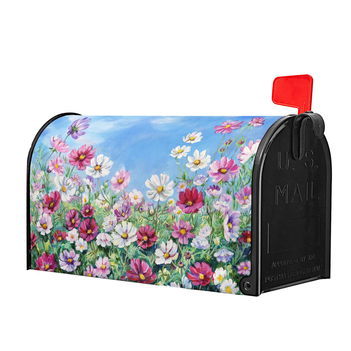 Harooni magnetic strips ensure secure fit on standard post mailboxes with quick seasonal updates.