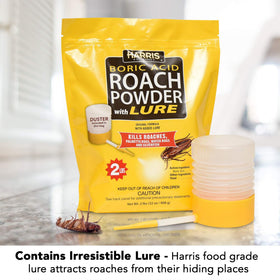 32-ounce Harris bag demonstrates fast-acting pest control