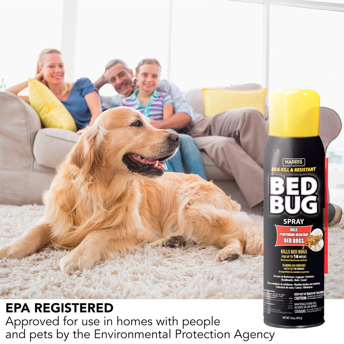 Versatile Harris spray for mattresses, furniture, luggage, and more