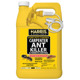 Harris Carpenter Ant Killer with trigger sprayer for precise baseboard application.