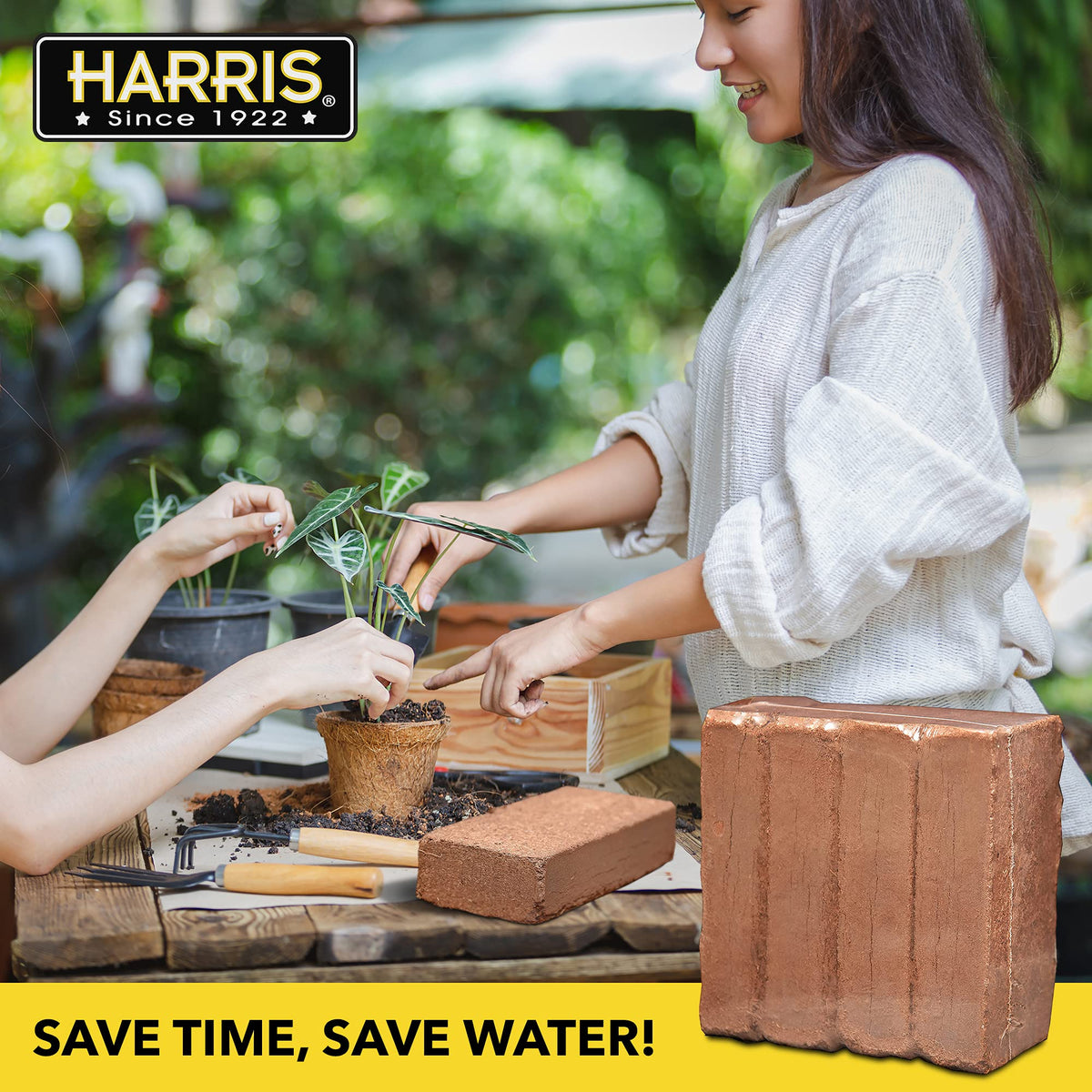 Harris Coco Coir Pith hydroponic-organic suitable for hydro setups and organic blends.