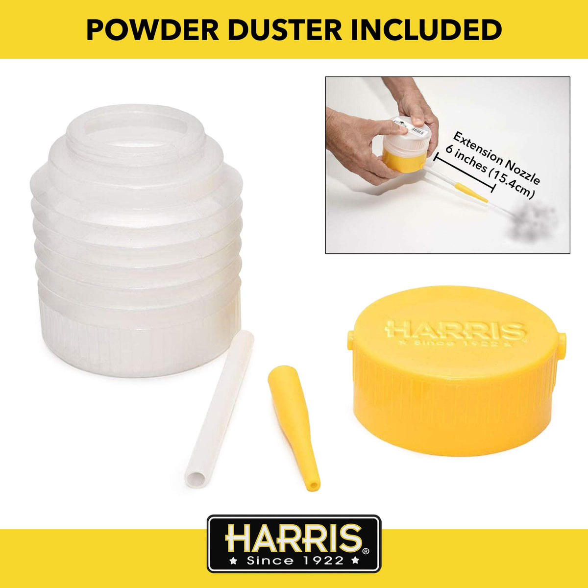 HARRIS Diatomaceous Earth packaging highlights quality sourcing.