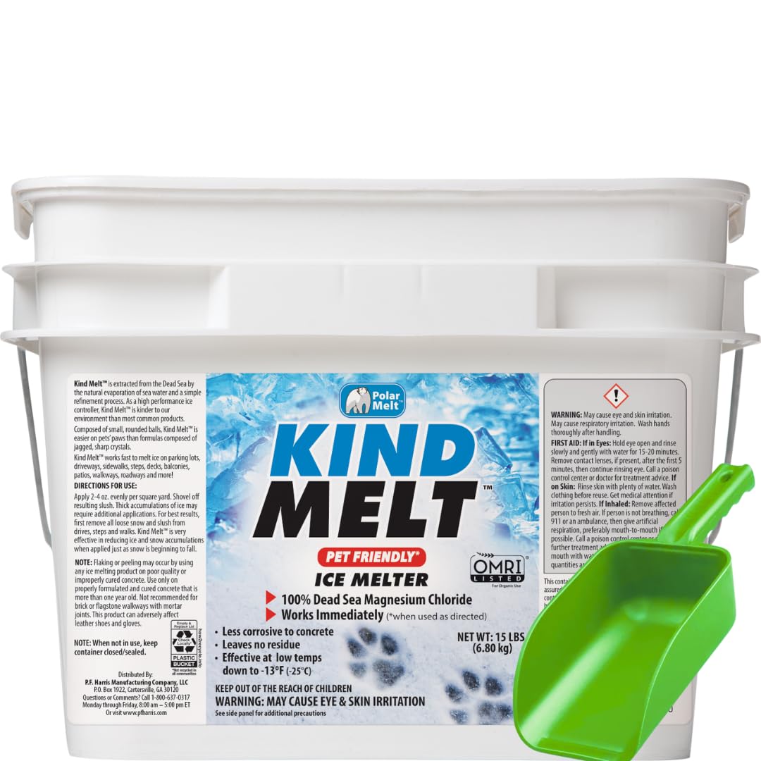 Harris Kind Melt pet safe ice melt pellets gentle for paws and pets