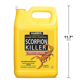 HARRIS Scorpion Killer drying action indicating kill after drying
