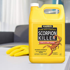 HARRIS Scorpion Killer label displays EPA registration for indoor use