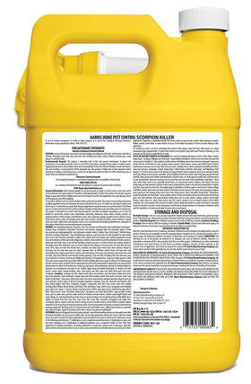 HARRIS Scorpion Killer odorless formula safe for fabrics when used as directed